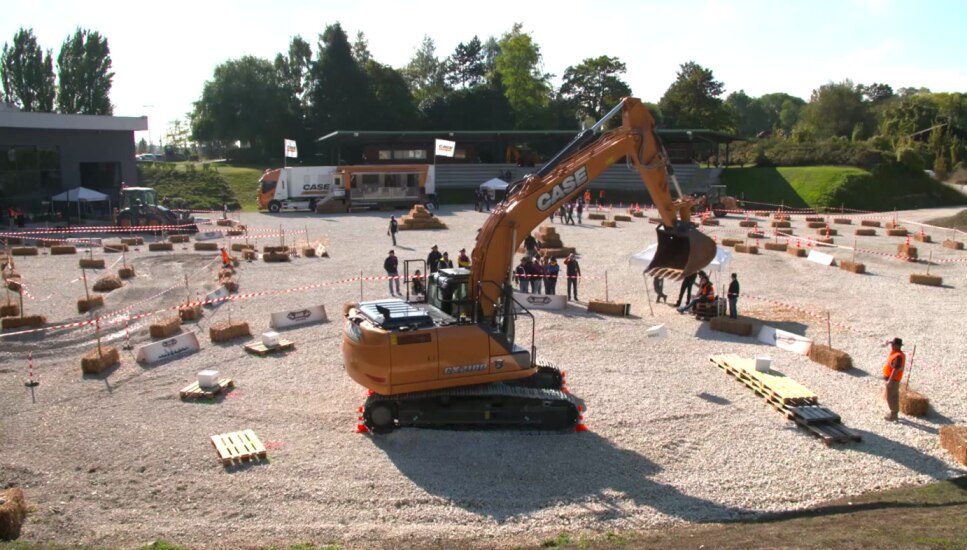Behind the Wheel The CASE Rodeo at the brands customer center in Monthyon France